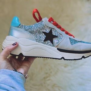 Glitter Running Shoes